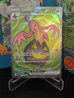 Gourgeist ex 102/086 Full Art Double Ultra Rare Pokemon Chaos Rising ME04 NM/M - Image 1