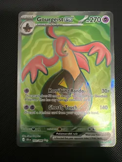 Gourgeist ex 102/086 Full Art Double Ultra Rare Pokemon Chaos Rising ME04 NM/M - Image 1