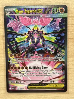 Mega Zygarde Ex Pokemon Perfect Order SIR 120/088 - Image 1