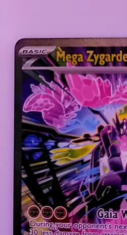 Mega Zygarde ex 120/088 Holo Perfect Order Pokemon Special Illustration Rare SIR - Image 2