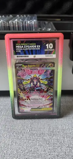 Pokemon Mega Zygarde ex SIR Perfect Order 120/088 ACE 10 - Image 1