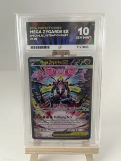 ACE 10 2026 Mega Zygarde EX 120/088 SIR Perfect Order Pokemon graded TCG Card - Image 1