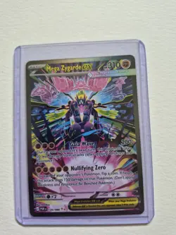 Mega Zygarde ex 120/088 Holo Perfect Order Pokemon Special Illustration Rare SIR - Image 1
