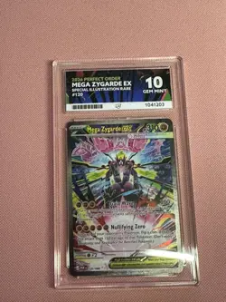 Mega Zygarde Ex Ace 10 120/088 Perfect Order SIR Pokemon Card - Image 3