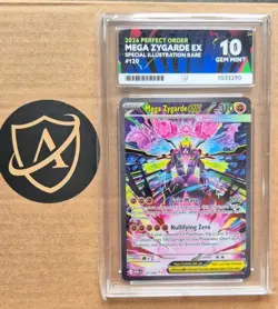 Pokemon MEGA Zygarde EX 120/088 Perfect Order SIR Graded ACE 10 + PERFECT SUBS - Image 1