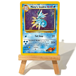 Misty's Seadra 9/132 Gym Heroes [Prerelease] STAMPED HOLO RARE | NM-LP - Image 1