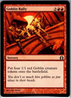 Goblin Rally 95 Return to Ravnica - Magic The Gathering MTG - NM - Image 1