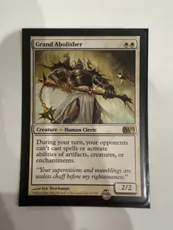 Grand Abolisher Magic 2012 M12 Core Set MTG Magic the Gathering NM Condition - Image 1