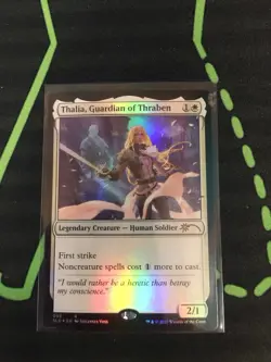 MTG Magic The Gathering Thalia, Guardian Of Thraben Foil 39 Secret Lair - Image 1