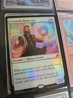 1x Drannith Magistrate - Foil, English Ikoria: Lair of Behemoths MTG NM x1 - Image 1