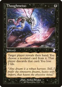 Thoughtseize - Time Spiral Regular Retro Frame Sorcery - Image 1