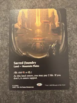 Sacred Foundry R0282-Magic the Gathering-Edge of Eternities-Regular Finish - Image 1