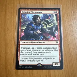 Frontier Warmonger - N/M - Murders At Karlov Manor - MTG Magic The Gathering - Image 1