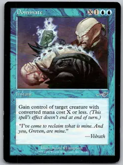 Dominate 31 Uncommon Nemesis Magic: The Gathering Lightly Played - Image 1