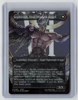 FINAL FANTASY #382 Sephiroth, Fabled SOLDIER (0382) (Borderless) Foil - Image 2