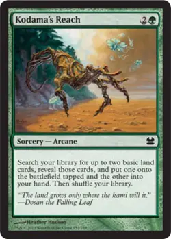 Kodama's Reach - Light Play MTG Modern Masters - Image 1