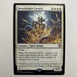 Moonshaker Cavalry (SOC #110 Mythic) MTG Commander: Secrets of Strixhaven - Image 2