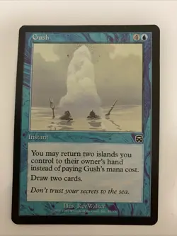 MTG LP Gush Mercadian Masques Free Shipping In The US With Tracking - Image 1