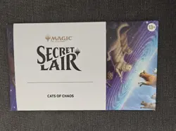 MTG Secret Lair - Cats are the Best - Cats of Chaos - NonFoil Edition - Image 1