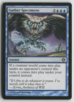 Gather Specimens Moderately Played Shards of Alara Magic: The Gathering - Image 1