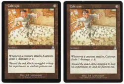 Caltrops x2 2x 1999 Urza's Destiny Colorless Uncommon Artifact MTG SP - NM AZ3 - Image 1