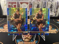 2024 Topps Chrome Sapphire Edition Tennis Leylah Fernandez #123 2 Card Lot - Image 1