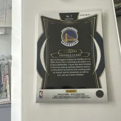 Panini 2024-25 Select Stephen Curry Concourse #7 Prizm Golden State Warriors - Image 2