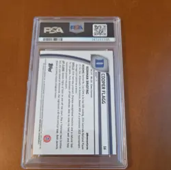 2024-25 Bowman University Chrome - Cooper Flagg #16 Purple Lava Refractor (RC) - Image 2