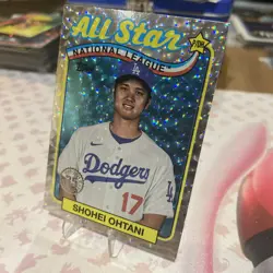 2024 Topps Baseball 1989 All-Star Mega Box Foilboard #89ASB-1 SHOHEI OHTANI 🧊 - Image 2