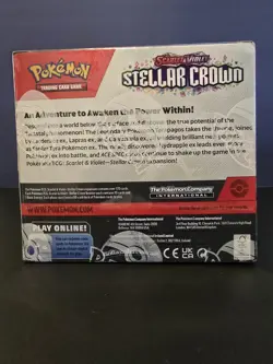 Stellar Crown Booster Box *BRAND NEW/FACTORY SEALED* Scarlet & Violet - Image 5