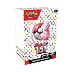 Pokemon TCG Scarlet & Violet 151 Booster Bundle Box 6 Booster Packs English - Image 1