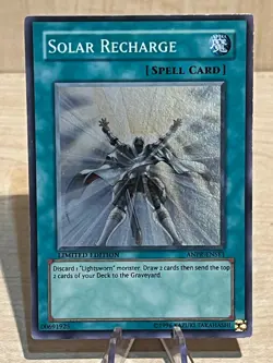 YuGiOh - Solar Recharge - ANPR-ENSE1 - Limited Edition - Super Rare - X3 - Image 2