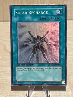 YuGiOh - Solar Recharge - ANPR-ENSE1 - Limited Edition - Super Rare - X3 - Image 3