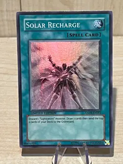 YuGiOh - Solar Recharge - ANPR-ENSE1 - Limited Edition - Super Rare - X3 - Image 4
