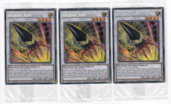 3x Armory Arm - (HAC1-EN176 - Ltd Ed - Secret Rare) - NM/Sealed - Yugioh - Image 1
