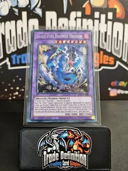 RA05-EN039 Snake-Eyes Doomed Dragon Secret Rare 1st Ed YuGiOh - Image 1
