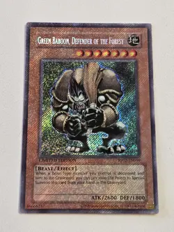 Green Baboon, Defender of the Forest RP02-EN099 Yugioh Retro Pack 2 Reprint 2025 - Image 1