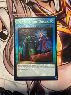 Yu-Gi-Oh! Called by The Grave RA01-EN057 Prismatic Ultimate Rare 1st Edition NM - Image 2