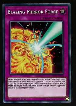 Blazing Mirror Force - SDPL-EN034 - Common - 1st Edition Yugioh - Image 1
