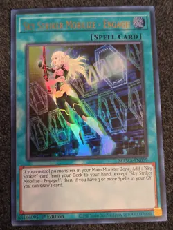 Yugioh Sky Striker Mobilize Engage MAMA-EN009 1st Ultra (NM) - Image 1