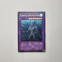 Elemental Hero Aqua Neos LP Ultimate Rare UTR 1st Edition Yugioh TCG POTD-EN031 - Image 1