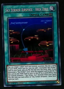 Sky Striker Airspace - Area Zero - MP19-EN269 - Common​ - 1st Edition Yugioh - Image 1