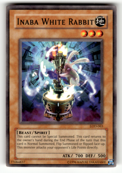 Inaba White Rabbit LOD-065 Unlimited Common Legacy of Darkness LP - Image 1