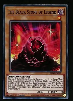 The Black Stone of Legend - LDS1-EN007 - Common​ - 1st Edition Yugioh - Image 1