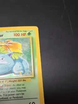 Pokemon Card TCG - Venusaur 15/102 Base Set Unlimited Holo Holo Rare - HP - Image 4