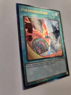 Polymerization RA03-EN051 Prismatic Ultimate Rare Yugioh HERO Art (B) Mint PUR - Image 3