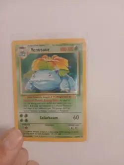 Pokemon TCG Venusaur Base Set 15/102 Holo Unlimited Holo Rare Mint condition - Image 1