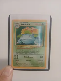 Pokemon TCG Venusaur Base Set 15/102 Holo Unlimited Holo Rare Mint condition - Image 2