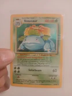 Pokemon TCG Venusaur Base Set 15/102 Holo Unlimited Holo Rare Mint condition - Image 3
