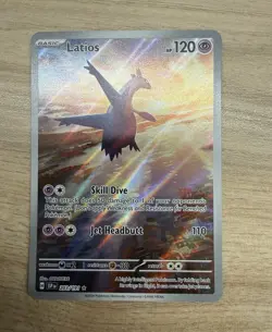 Latios 203/191 SV08 Surging Sparks Illustration Rare Full Art Holo English - Image 1